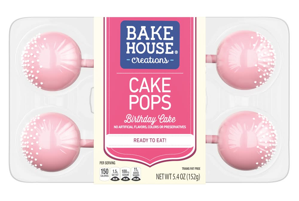 Bake House Creations Birthday Cake Pops (5.4 oz)