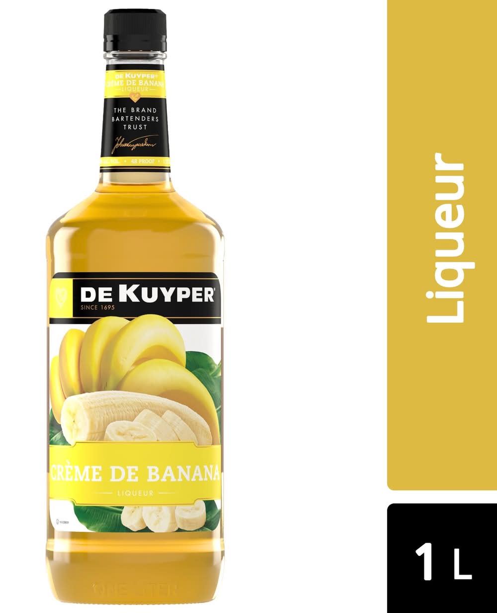 DeKuyper Crème De Banana Liqueur (1 L)