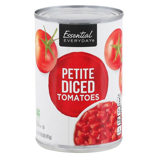 Essential Everyday Diced Petite Tomatoes