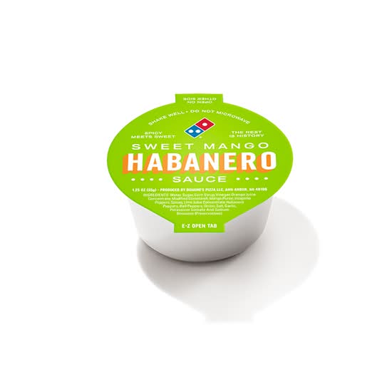 Sweet Mango Habanero Dipping Cup