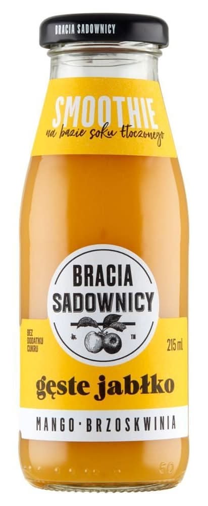 Bracia Sadownicy Smoothie gęste jabłko mango brzoskwinia 215 ml