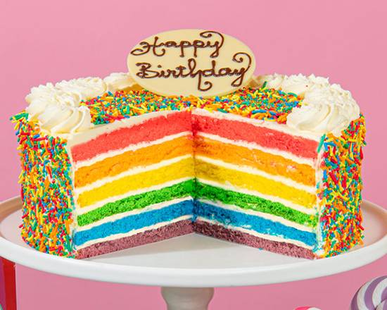 Rainbow Torte