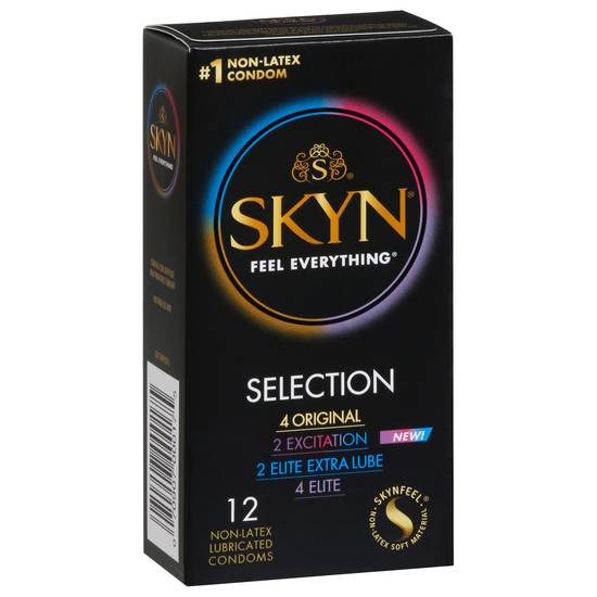 Skyn Feel Everything Selection Condoms (12 ct)