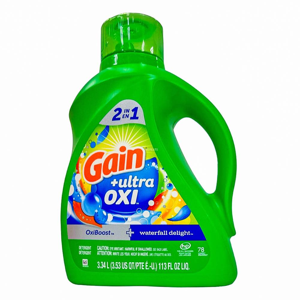 Gain Liquid Oxi Waterfall Laundry Detergent