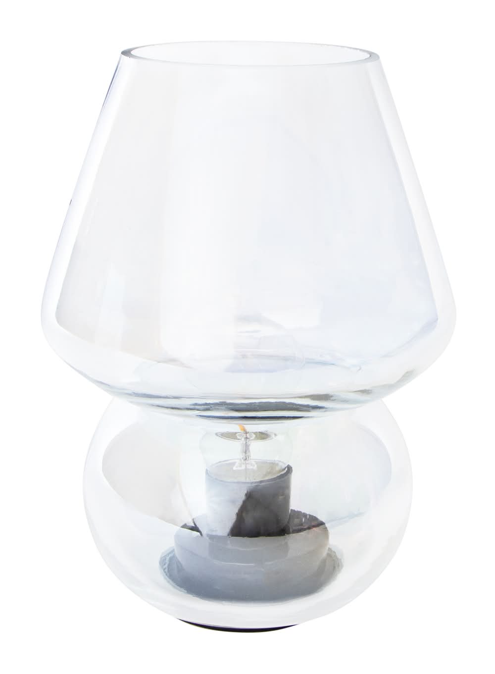 Mushroom Table Lamp Clear