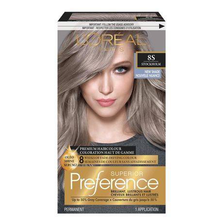 L'oréal Paris Superior Preference Premium Permanent Hair Colour 8s Stockholm (1 ea)