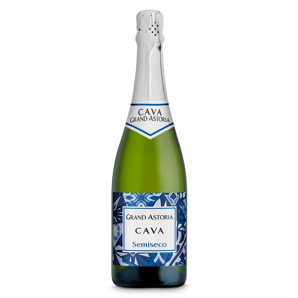 Cava Semiseco Grand Astoria Botella 75 Cl