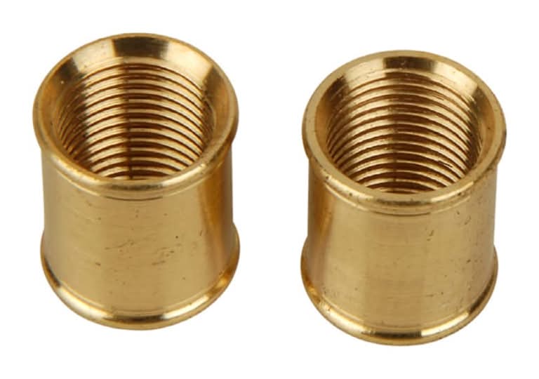 Project Source 2 -Pack 0.625-in L x 0.38-in Dia Transitional Metal Lamp pipe