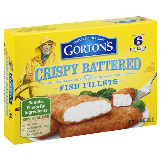 Gorton's Crispy Battered Fish Fillets (6 ct)