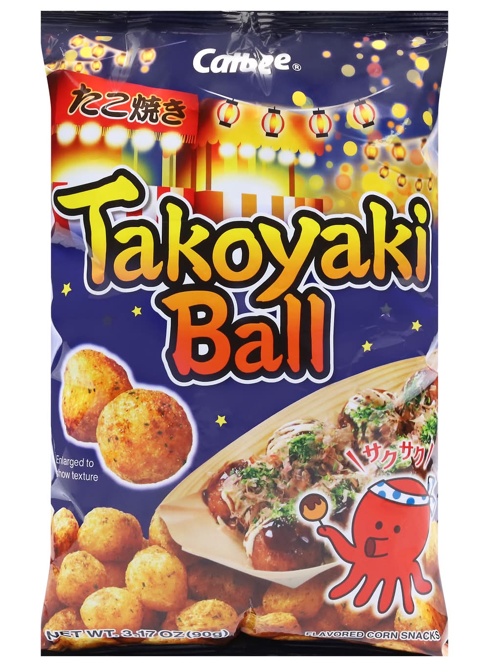 Calbee Takoyaki Ball (3.17 oz)