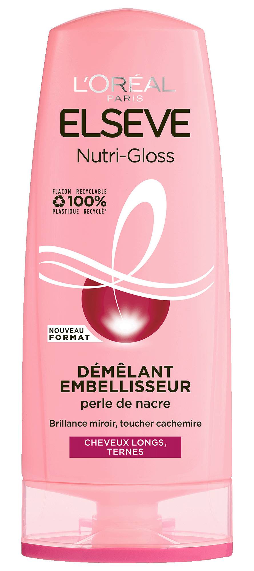 L'Oréal - Elseve après shampoing soin démêlant embellisseur pour cheveux longs et ternes (300ml)