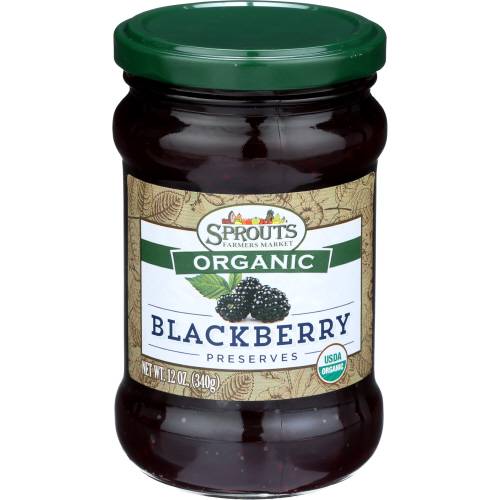 Sprouts Organic Blackberry Preserves