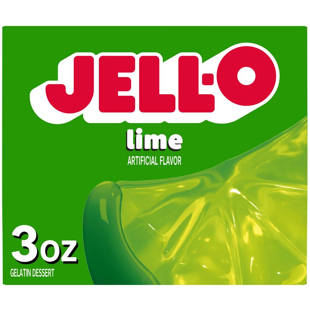 Jell-O Lime Instant Gelatin Dessert (3 oz)