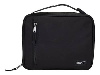 PackIt Classic Cooler Bag, Black, 24.7 Oz. (PKT-CB-BAK)
