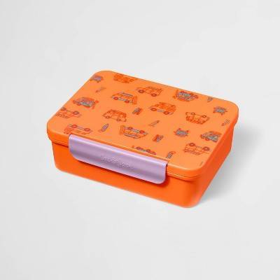 Cat & Jack Kids' Plastic Bento Box Van (orange-purple)