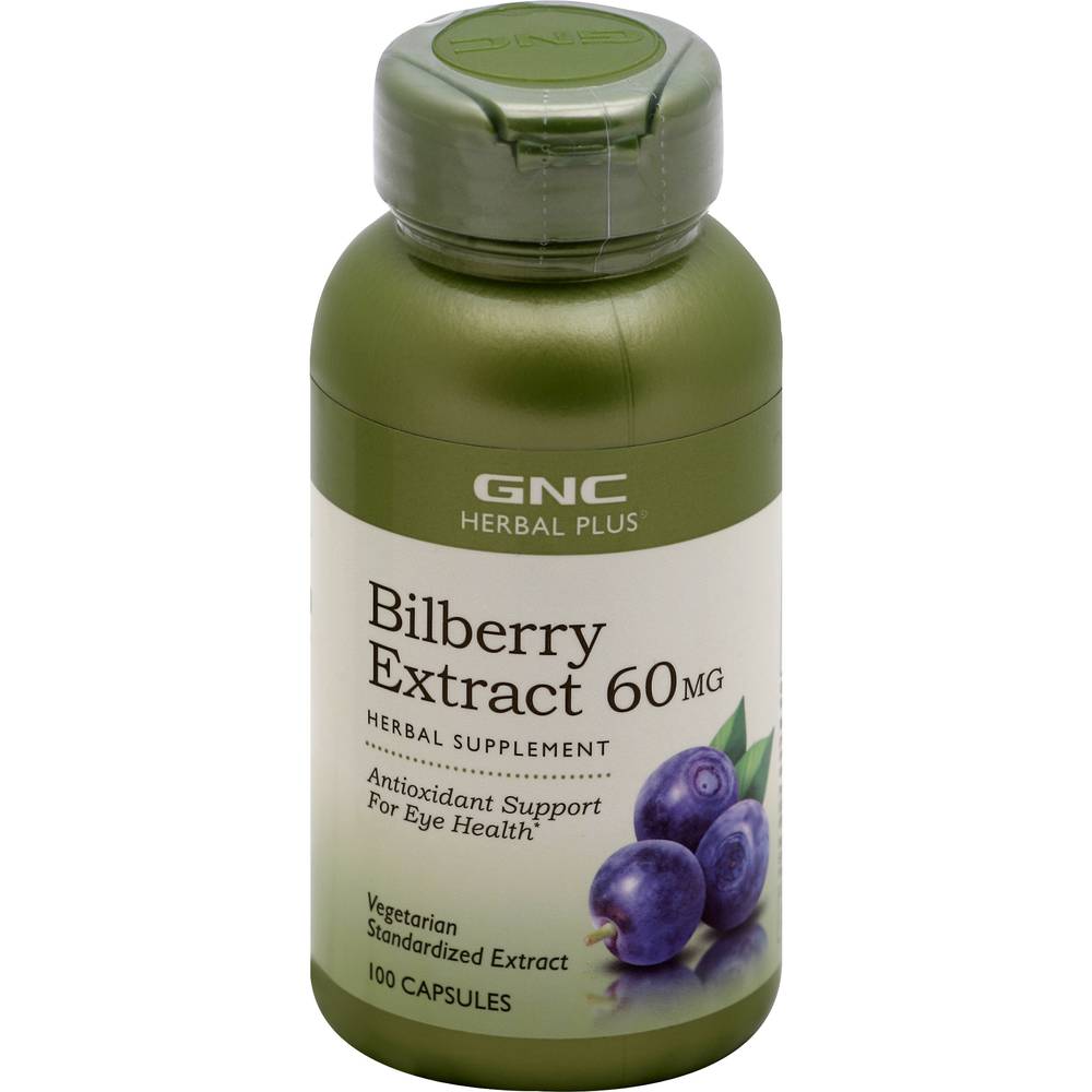 Gnc Bilberry Extract