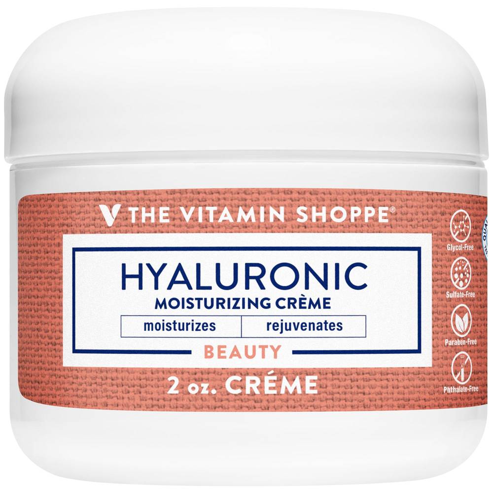 The Vitamin Shoppe Hyaluronic Beauty Moisturizing Creme (2 oz)