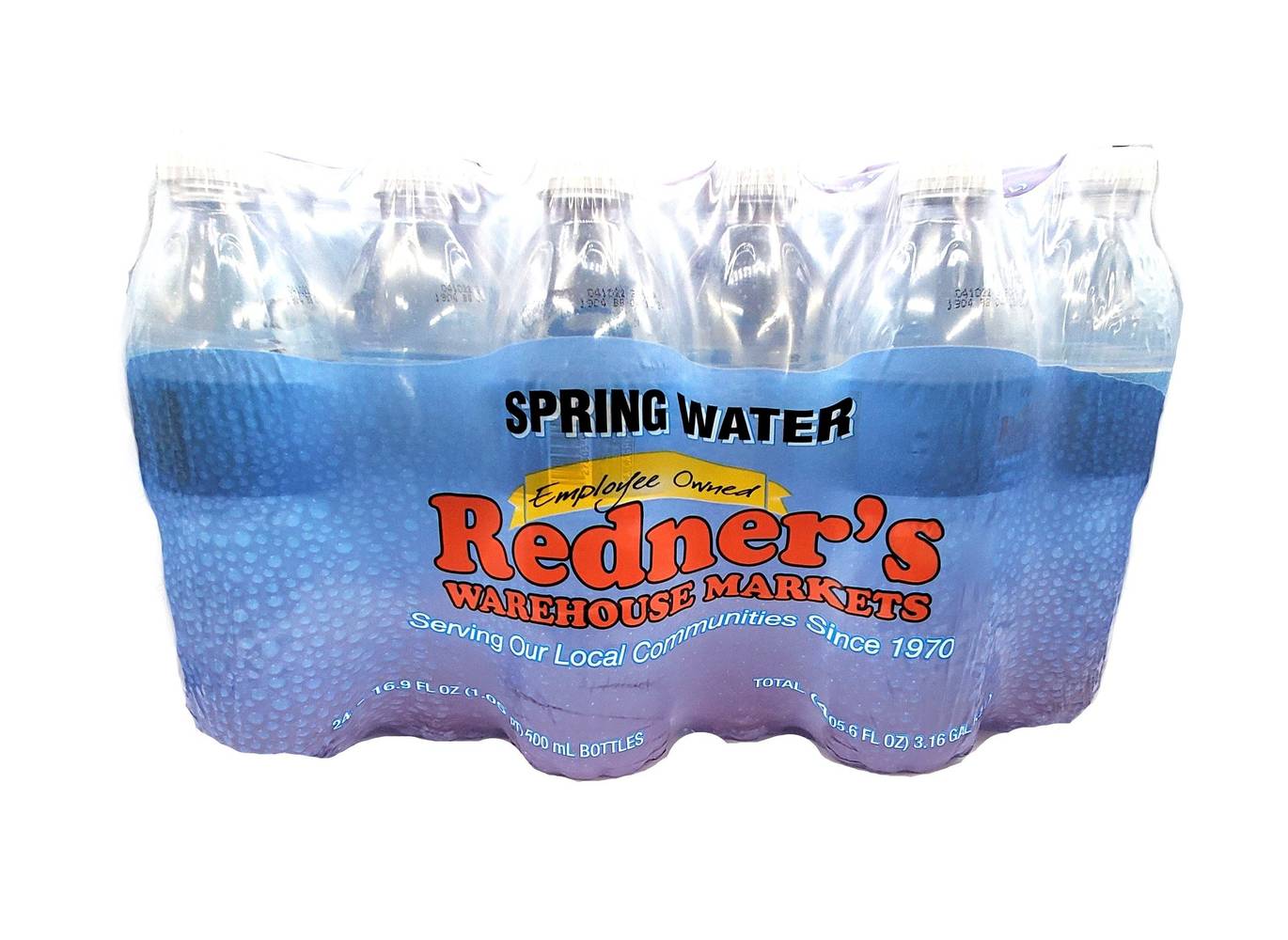 Redner's Spring Water (24 ct, 12 fl oz)