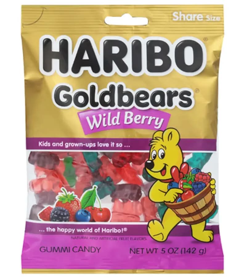 Haribo Goldbears Wild Berry Gummi Candy