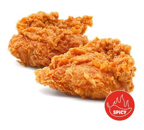2 Piece Spicy Breast - Crispy Classic Chicken