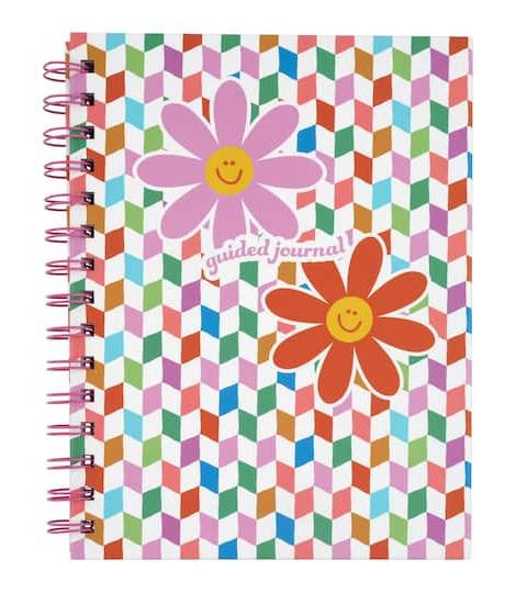 6" X 8" Retro Guided Journal By Fab Finds