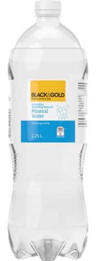 Black & Gold Sparkling Mineral Water (1.25L)