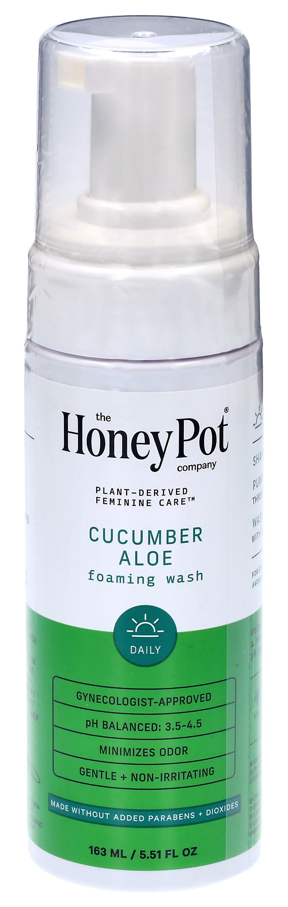 The Honey Pot Cucumber Aloe Foaming Wash (5.51 fl oz)