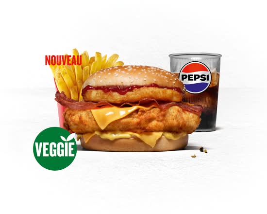 TOWER CHEESE & BACON VEGGIE