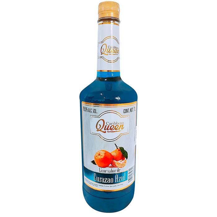 Licor Caribean Curazao Azul lt