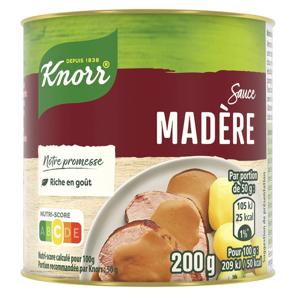 Knorr - Sauce liquide madère