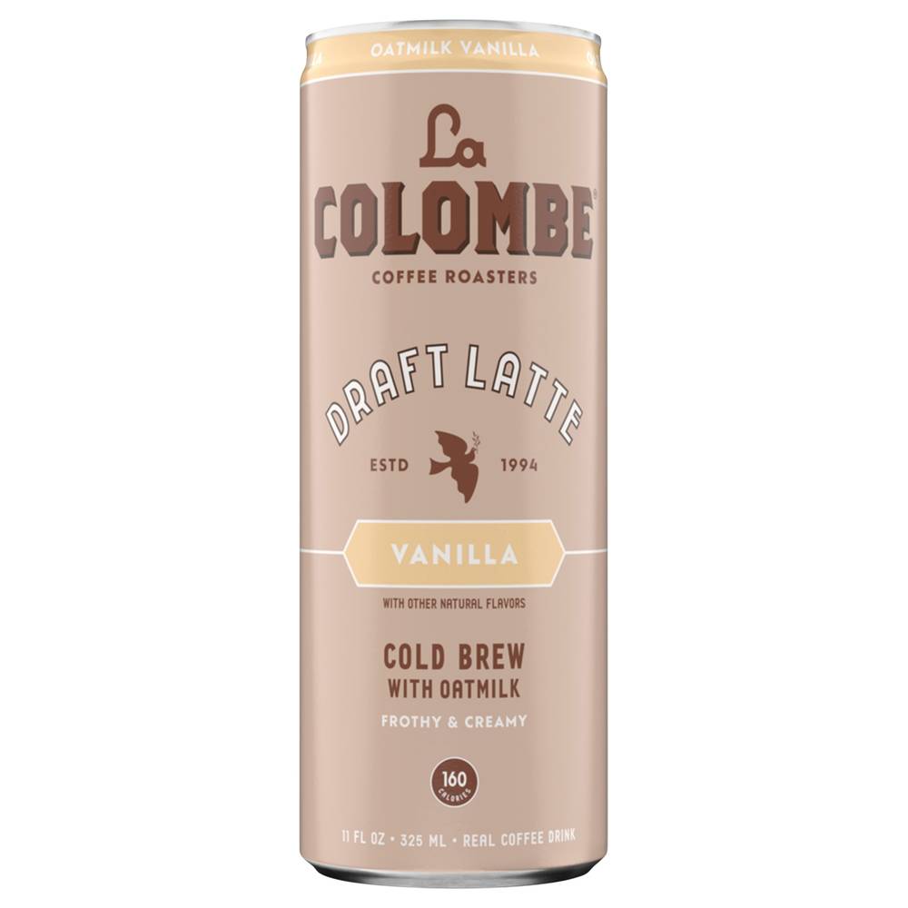 La Colombe Draft Latte Cold Brew Coffee Roasters (11 fl oz) (oatmilk vanilla)