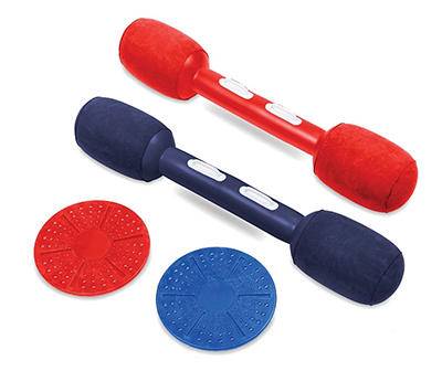 Balance Jousting Set with Inflatable Boppers