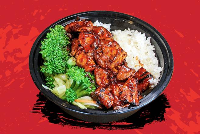 Orange Spicy Chicken Bowl