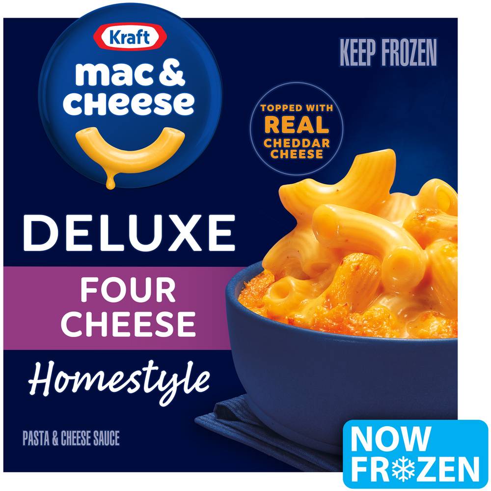 Kraft Deluxe Homestyle Mac & Cheese, Four Cheese (12 oz)