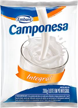 Camponesa leite em pó integral (200g)