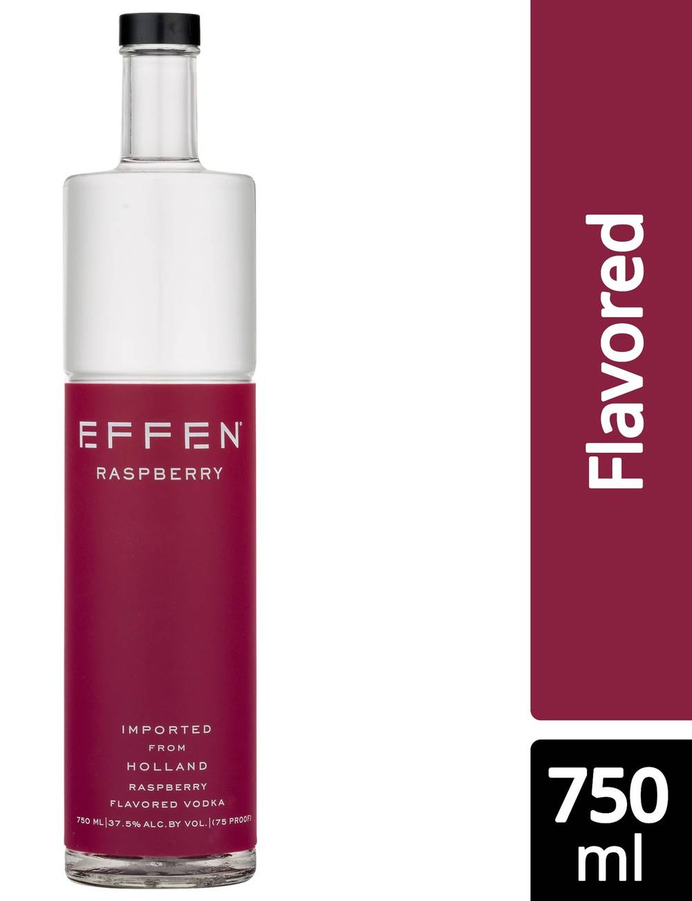 EFFEN 75 Proof Vodka, Raspberry (750 ml)
