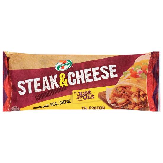 7-Select Steak & Cheese Chimichanga (real cheese)