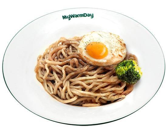 眷村麻醬鐵板麵(含蛋)HotPlateNoodle withSesameSauce&Egg