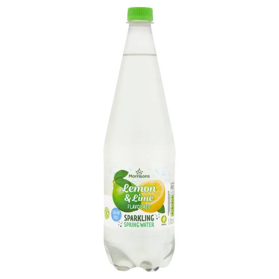 Morrisons Sparkling Spring Water (1 L) (lemon-lime)