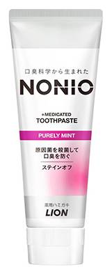 ライオン　ＮＯＮＩＯ　ハミガキ　ピュアリーミント　１３０ｇ