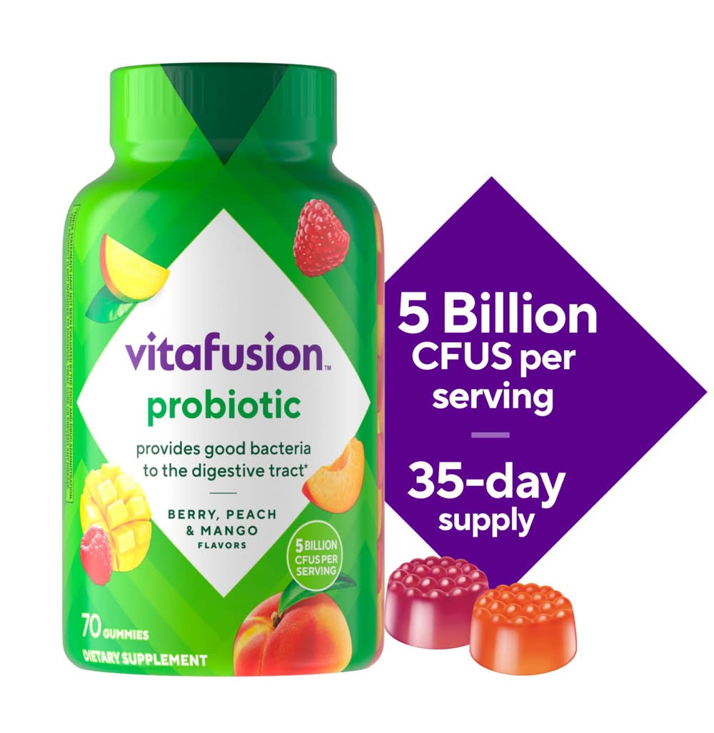 Vitafusion Natural Varitey Flavors Probiotic (10.3 oz)