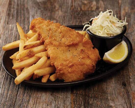 One Piece Beer-Battered Fish & Chips