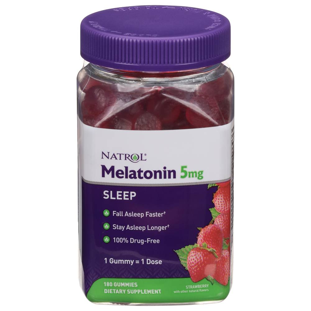 Natrol Melatonin 5mg Gummy (180 ct)