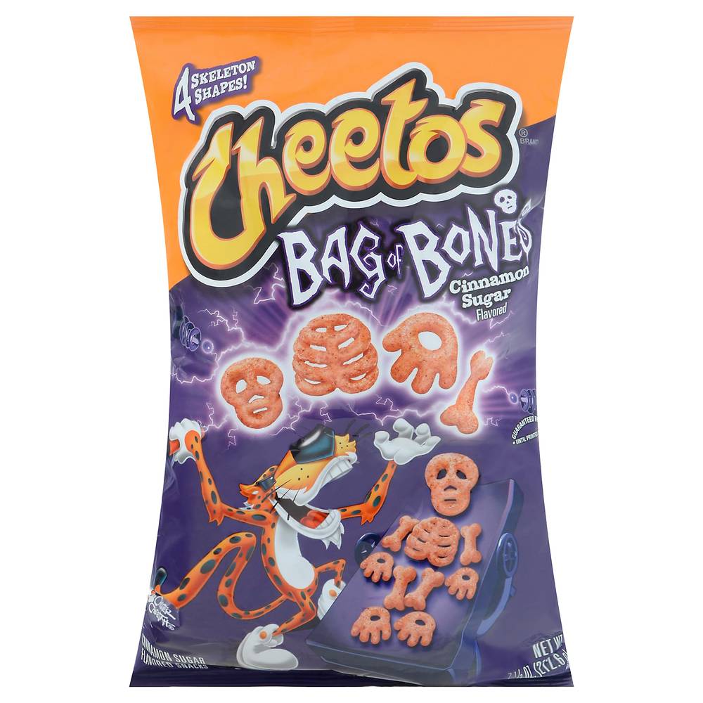 Cheetos Bag Of Bones Snacks, Cinnamon Sugar (7.5 oz)