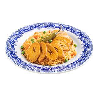 Arroz mexicano con platano macho SKU 8014