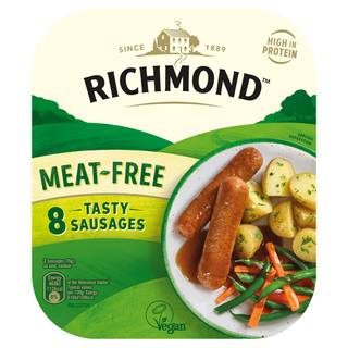 Richmond Meat-Free 8 Tasty Sausages 304g