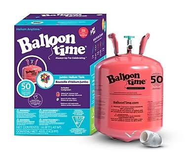 Balloon Time Jumbo Helium Tank, Pink (347138)