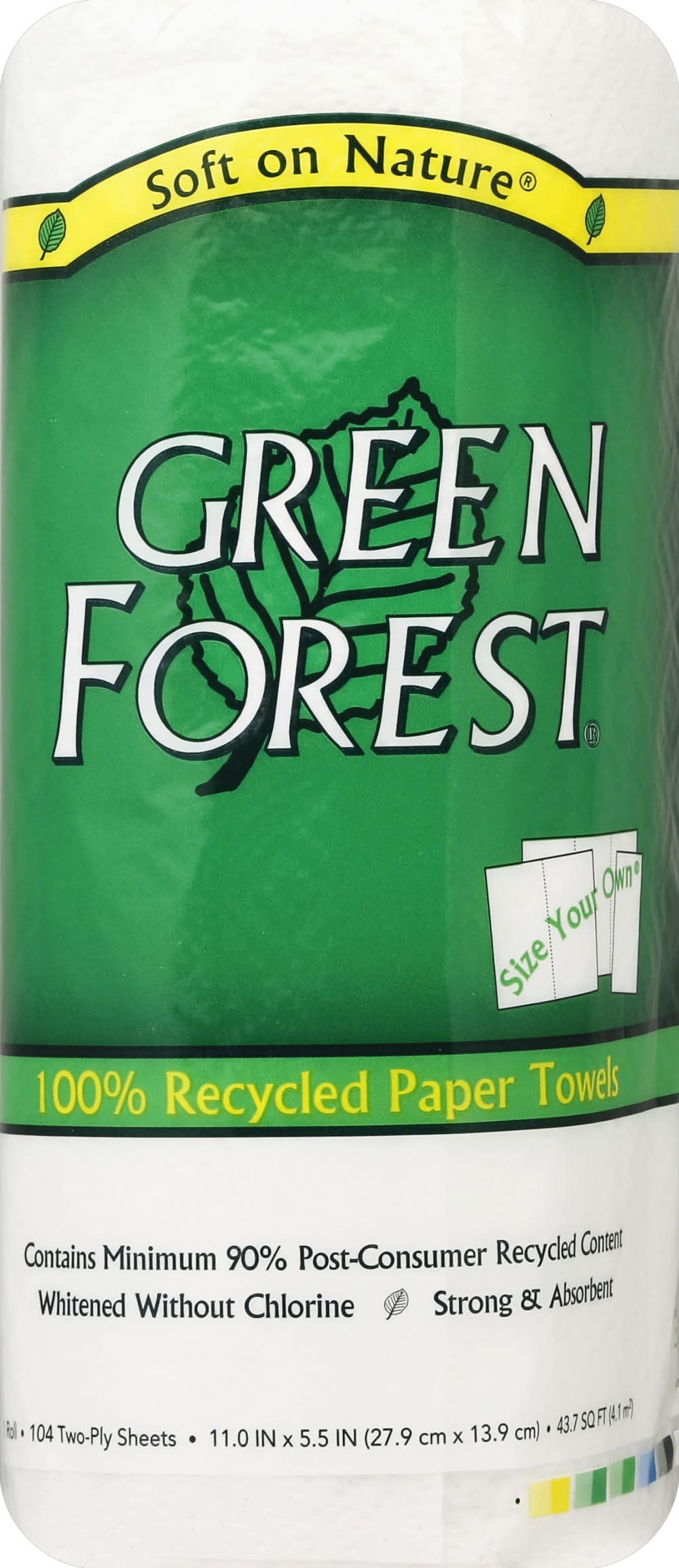 Green Forest Recycled Paper Towels (1 lbs)