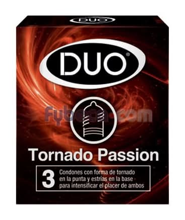 Preservativos Sanamed Duo Tornado