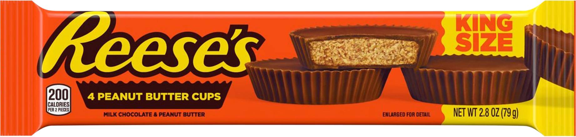 Reese's Milk Chocolate and Peanut Butter Cups (4 ct)